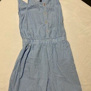 Tommy Hilfiger girls wide leg romper